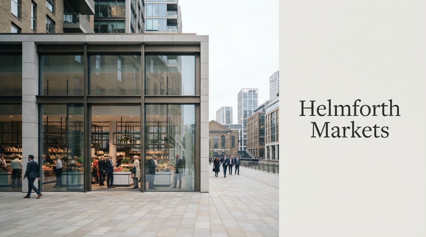 Helmforth Markets architectural data visualisation representing automated market analysis